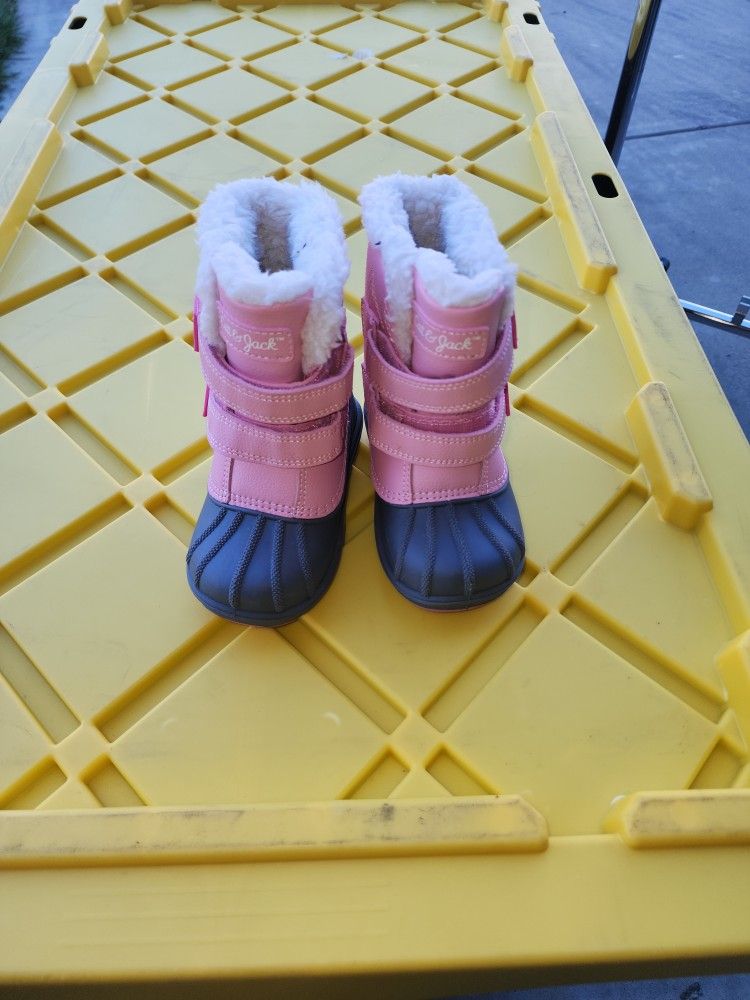 Toddler Girl SIZE 7 Snow Boots
