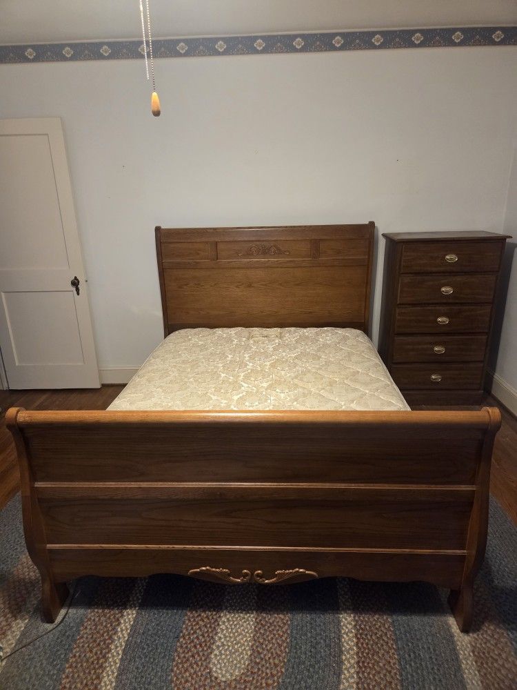 Queen Size Bed (Mattress Included If You want It)