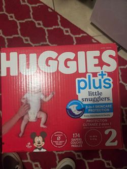 Huggies plus size 2