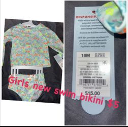 Toddler Girl Bath suit