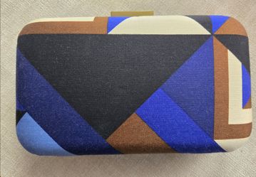 J. Crew Color Block Clutch