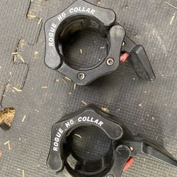 Rogue Olympic Barbell Clamps