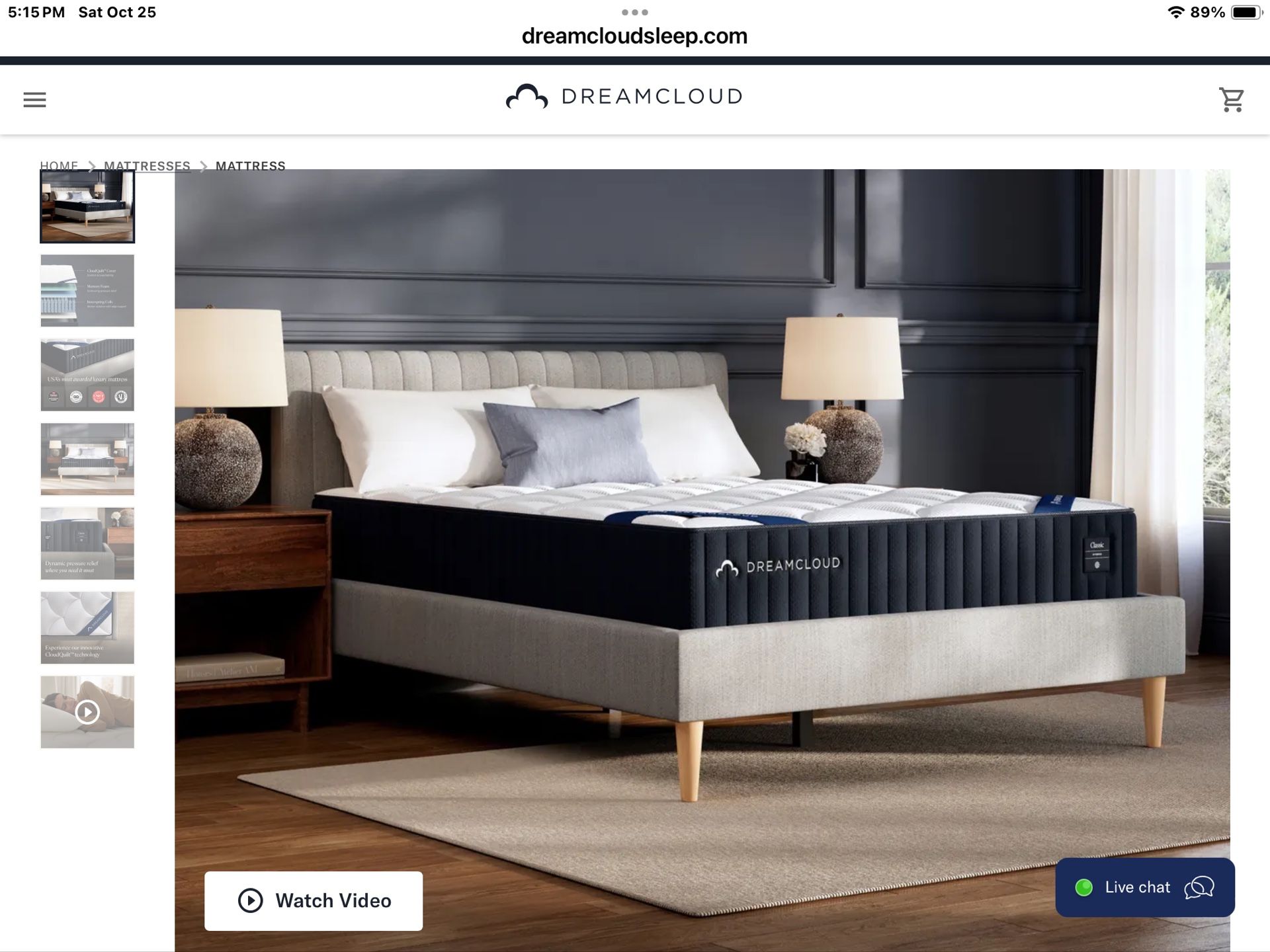 Dreamcloud Queen Size Hybrid Mattress