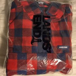 Lands’ End Snapneck Fleece (xl) (new & unopened)