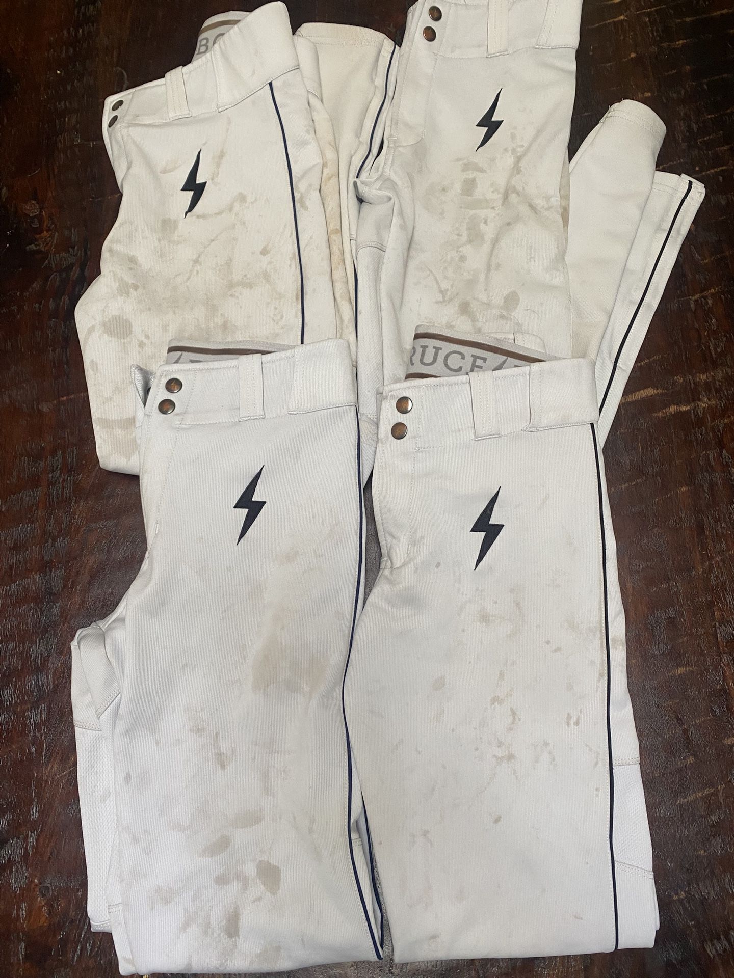 Bruce Bolt Baseball Pants Youth XL