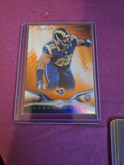 2014 Arron Donald Platinum Orange Refractor Rookie #112