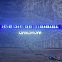 2 LED Fish Tank Lights 48” And 18”