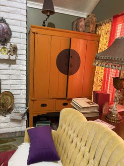 Vintage Style Chinese Cabinet
