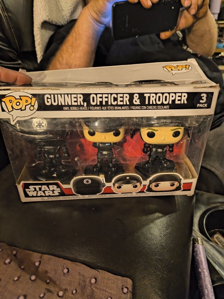 Gunner, Officer, And Trooper Star Wars!