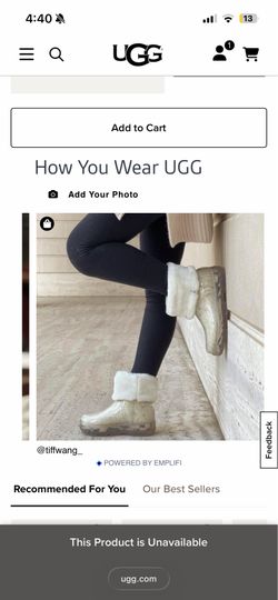 Drizlita Clear UGG