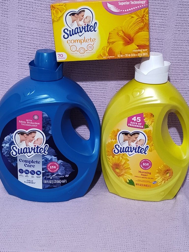 Suavitel & Tuallitas Para Secadora