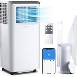 Pro Breeze Smart Air Conditioner Portable 10,000 BTU - 1130W Portable Air Conditioner with 4-in-1
