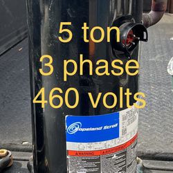 5 Ton 3 Phase AC Compressor 