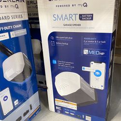 Chamberlain 1/2 HP WiFi + Bluetooth Smart Quiet Belt Drive Garage Door Opener *NEW* 