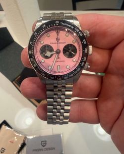Reloj Pagani Design Pink (Simil Tudor Messi)