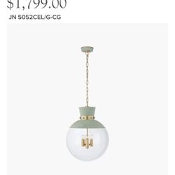 Visual Comfort Lucia Large Pendant 