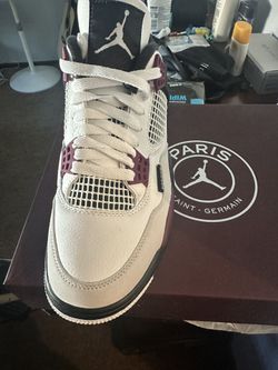 Jordan 4 PSG Collab Brand New In Box