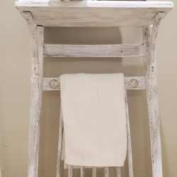 Chair Repurposed Shelf