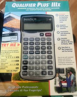 Qualifier Plus IIIx Calculator