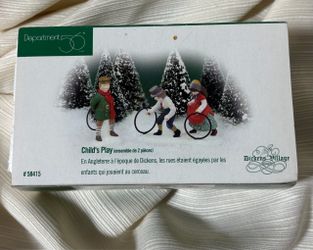 🎄 Dept. 56 Dickens’ Village – Child’s Play #58415