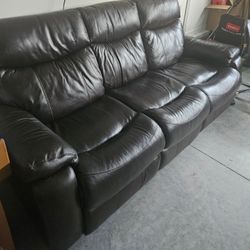 Top Grain Leather Sofa