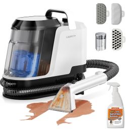 Uwant Carpet Cleaner Machine with Steam&Hot&Cold Water System 18Kpa Powerful Suction Upholstery Cleaner Machine with Pet Pro Cleaner for Pets, Carpet