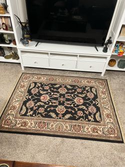 Karastan ASHARA AGRA BLACK 4’3” x 6’