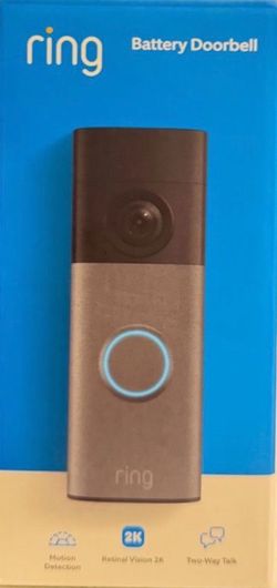 Ring battery doorbell