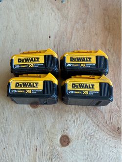 DCB204 - Dewalt 20V MAX XR 4ah Battery