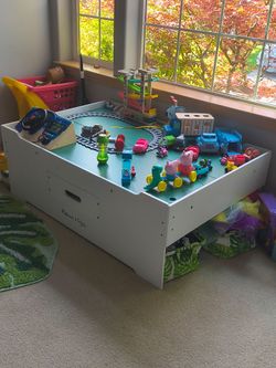 Melissa and Doug train table