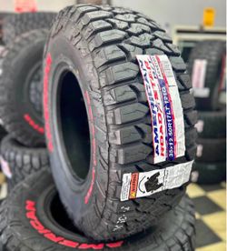 35*12.50r17 América Tires. nuevas con 60,000 millas de garantía