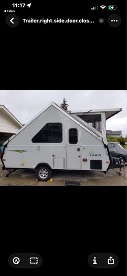 Aliner Travel Trailer Camper 2015