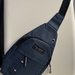 Fashion Blue Sling Bag