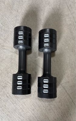 Eastmount Adjustable Dumbbell Set (Pair) – 2 lbs to 5 lbs