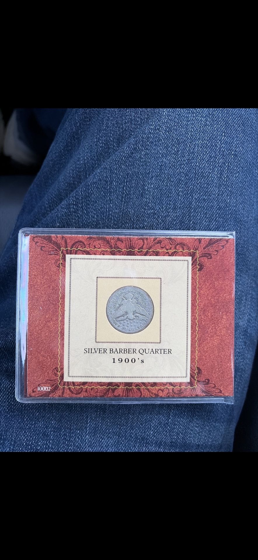 1900s Silver Barber Quarter