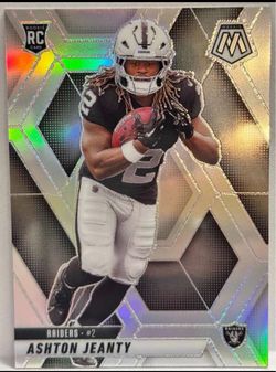 Ashton Jeanty • 2025 Panini Mosaic • Silver • Rookie
