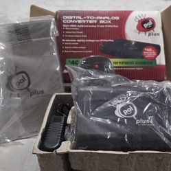 DTV Pal Plus Digital To Analog TV Converter With Remote