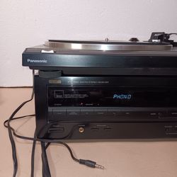 RCA Receiver STA-3850 + Panasonic Turntable SL-H309
