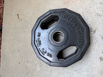 Iron Grip 25 lb Olympic Weight Plate (Pair)