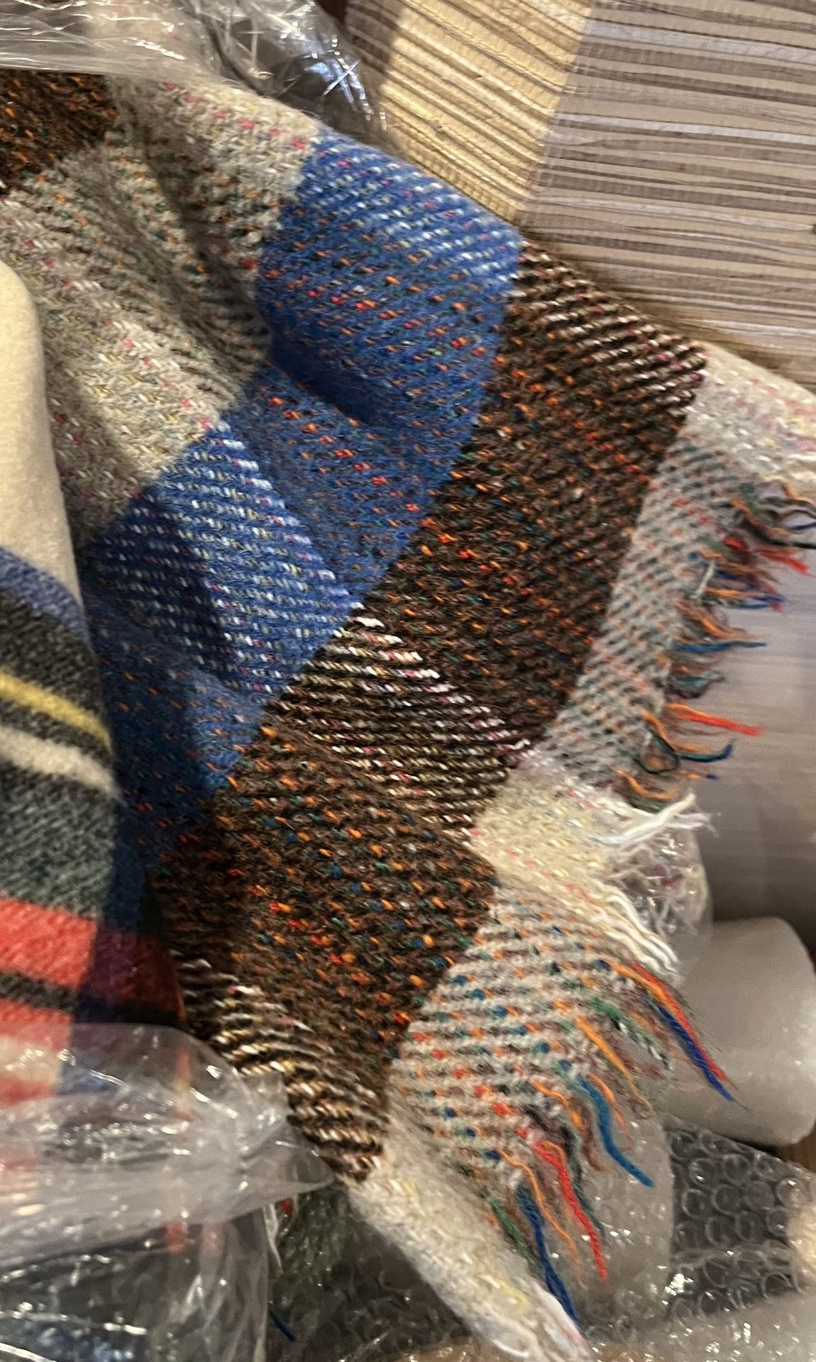 Wool Throw Blanket