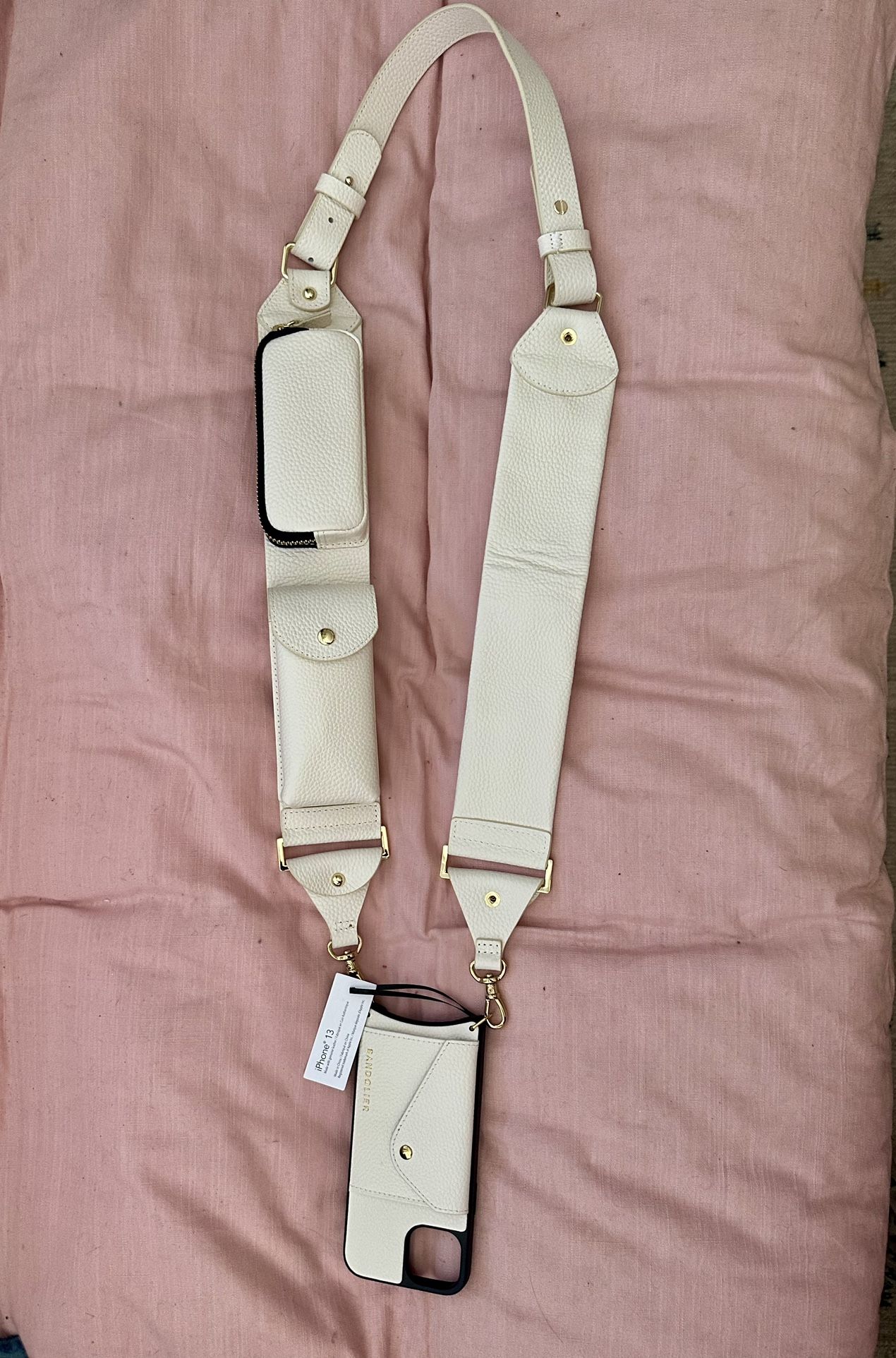 Bandolier iPhone 13 Billie Crossbody Strap + Case