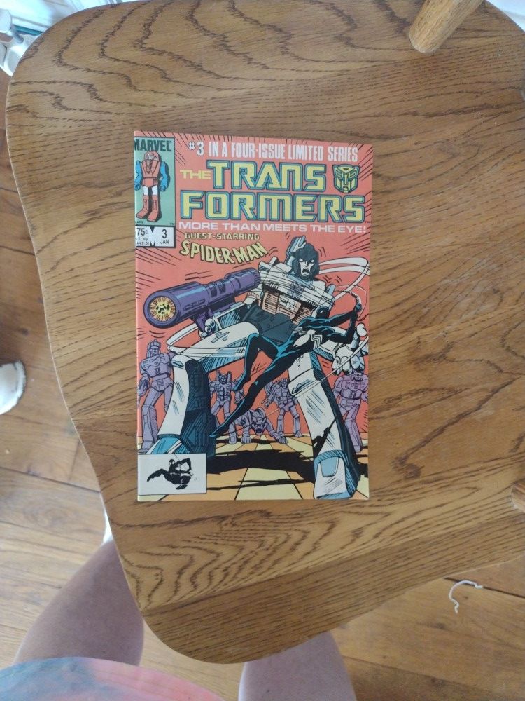 Marvel Transformers Comic Book 1984