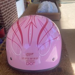 Fulmer Ranger Motorcycle  Pink Motorcycle Helmet