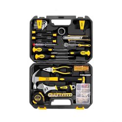 ENTAI Tool Set, 173-Piece Tool Kit for Men Women Home and Household Repair, General Household Hand Tool Set with Solid Carrying Tool Box, Home Repair 