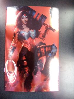 Absolute Wonder Woman #20 Dave Wilkins Spot Foil Variant