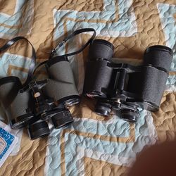Slightly used binoculars