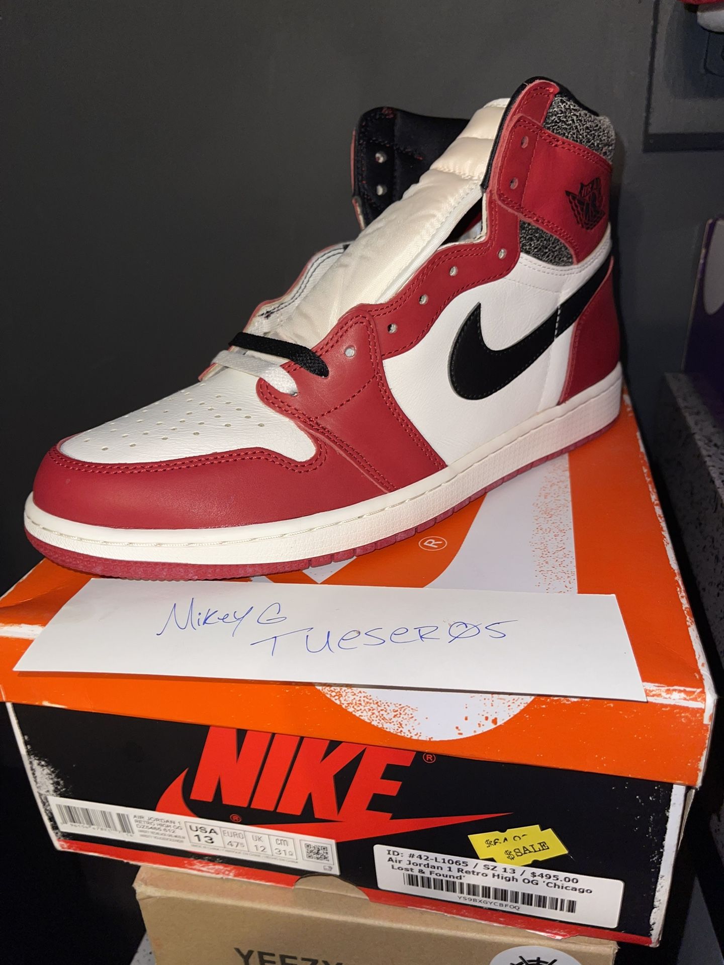 Nike Retro Air Jordan 1 Lost And Found