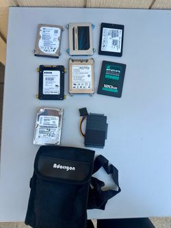 Lot of 7 Internal Solid State Drive Computer Components SSD Make Offer For All