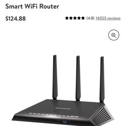 Netgear Nighthawk AC1900 Dual Core Smart WiFi Router R6900 for Gaming Streaming