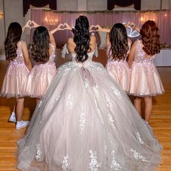 Blush pink Quince Dress 